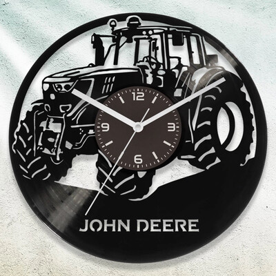 John Deere traktoros bakelit óra - Akár egyedi felirattal
