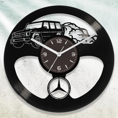 Mercedes bakelit óra - Akár egyedi felirattal