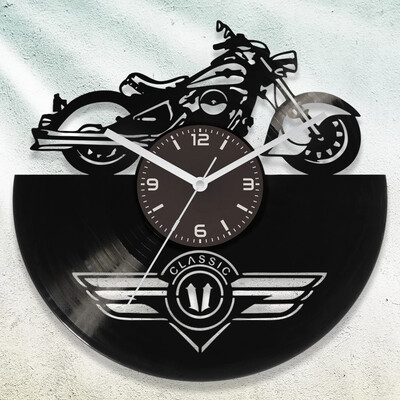 Kawasaki VN 1500 Drifter bakelit óra - Akár egyedi felirattal