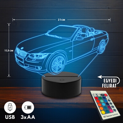 BMW Cabrio E93 autós Led lámpa