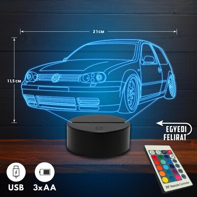 Volkswagen Golf 6 autós Led lámpa
