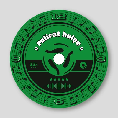 V - Alap óralap - Zöld #2