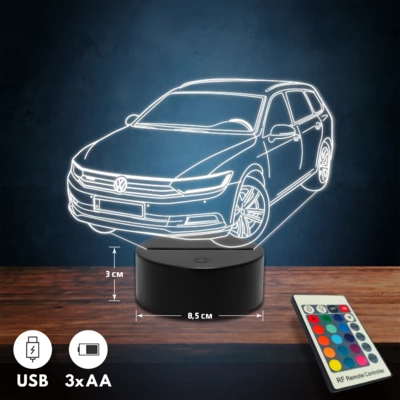 Volkswagen Passat Variant Passat 3C autós 3D Led lámpa
