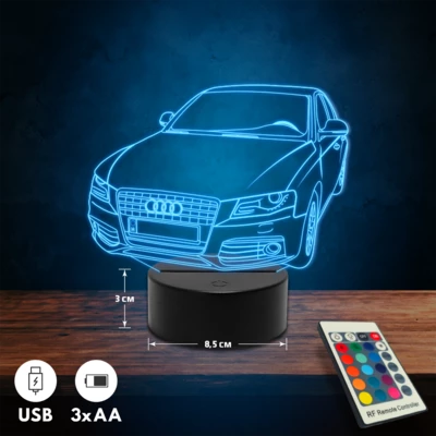 Audi A4 B8 autós 3D Led lámpa