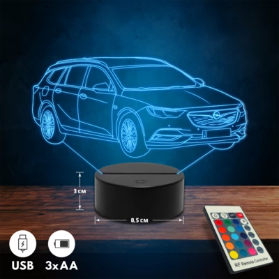 Opel Insignia autós 3D Led lámpa