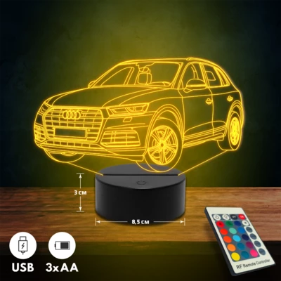 Audi Q5 autós 3D Led lámpa
