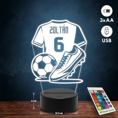 Focimez 3D Led lámpa