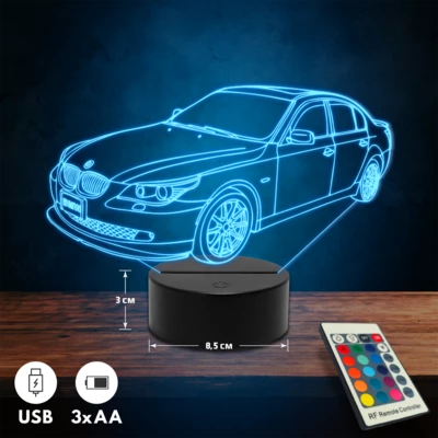 BMW 5 Series 2008 E60 autós 3D Led lámpa