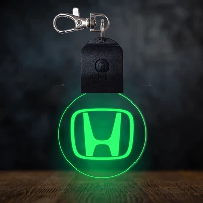 Honda világító led kulcstartó