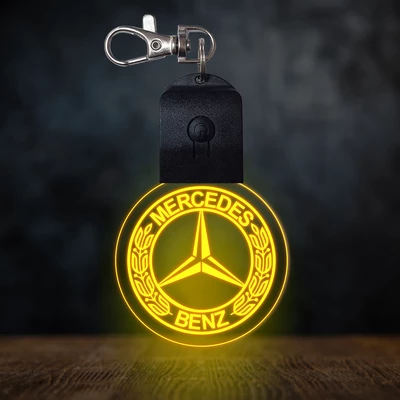 Mercedes-Benz világító led kulcstartó