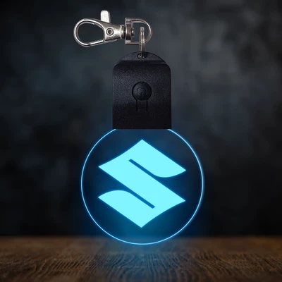 Suzuki világító led kulcstartó
