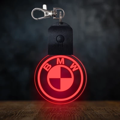 BMW világító led kulcstartó