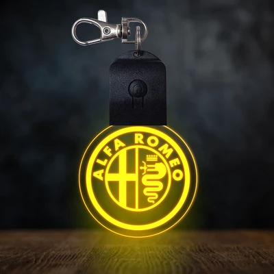Alfa Romeo világító led kulcstartó