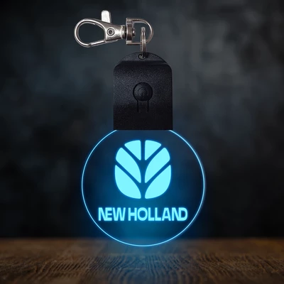 New Holland világító led kulcstartó