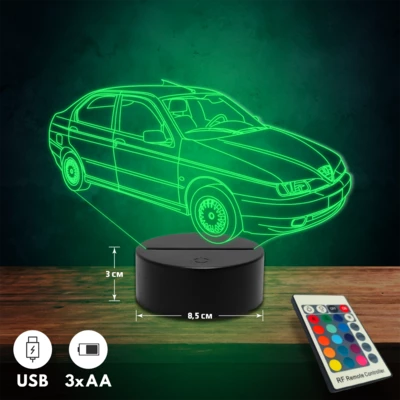 Alfa Romeo 146 autós 3D Led lámpa