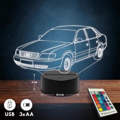 Audi A6 C4 3D Led lámpa