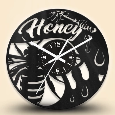 Méhész fa falióra