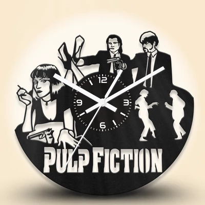 Ponyvaregény fa falióra