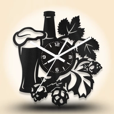 Sörimádó fa falióra