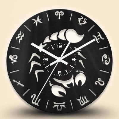 Skorpió - Csillagjegyes fa falióra