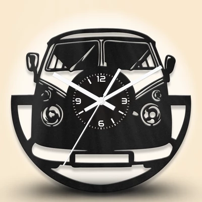 Volkswagen Type 2 buszos fa falióra