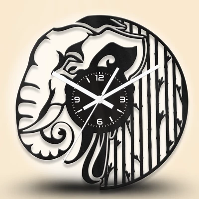 Elefánt fa falióra