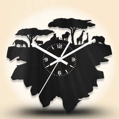 Szavanna fa falióra