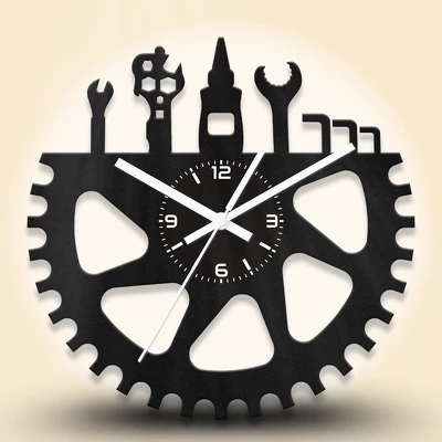 Mechanikus szerelő fa falióra