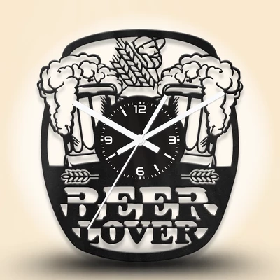 Sörimádó fa falióra