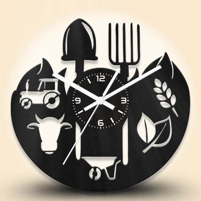 Gazdálkodó fa falióra