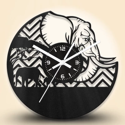 Elefánt fa falióra