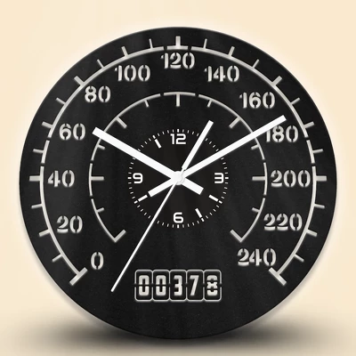 Kilométerórás fa falióra