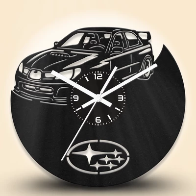 Subaru versenyautós fa falióra