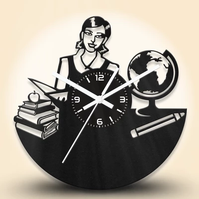 Tanárnő fa falióra