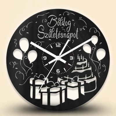 Születésnap fa falióra