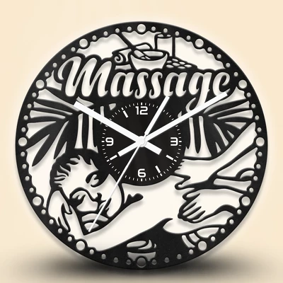 Masszőr fa falióra