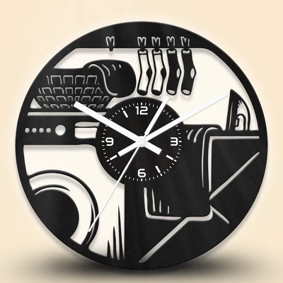 Mosodás fa falióra