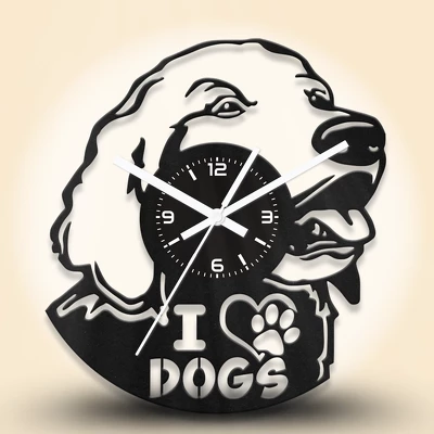 Kutyaimádó fa falióra