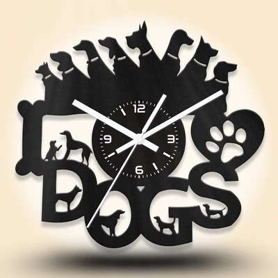 Kutyaimádó fa falióra