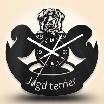 Jagd Terrier kutyafejes fa falióra