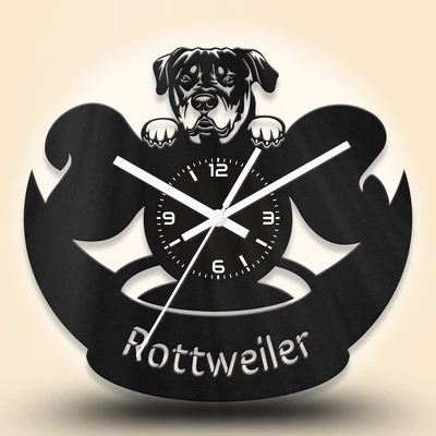 Rottweiler kutyafejes fa falióra