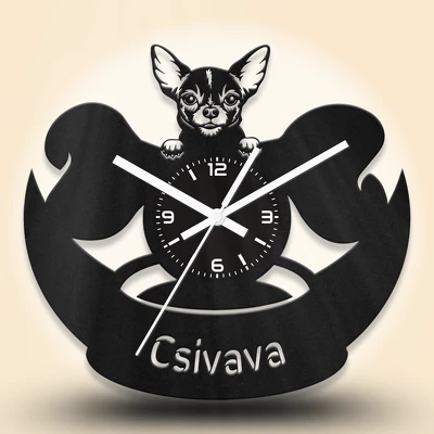 Csivava kutyafejes fa falióra