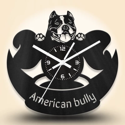 American Bully kutyafejes fa falióra