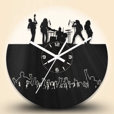 Rock zenekaros fa falióra