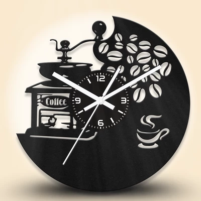 Kávéimádó fa falióra