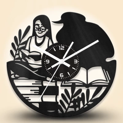 Tanárnő fa falióra