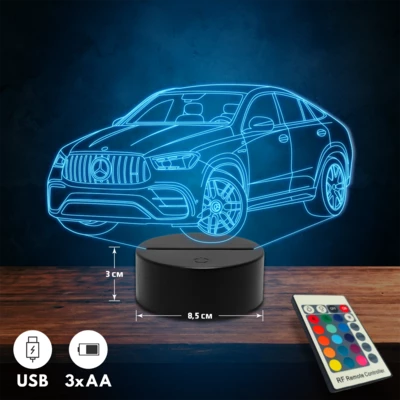 Mercedes GLE 63 AMG 3D Led lámpa