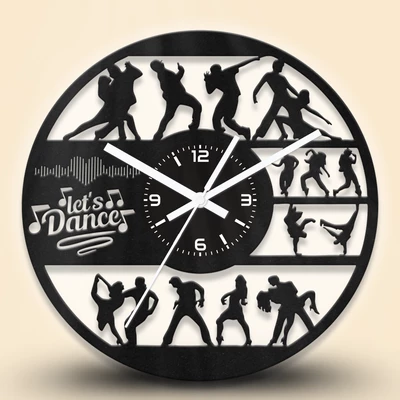 Tánctanár fa falióra