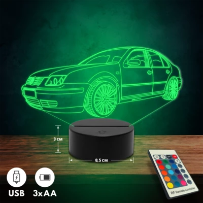 Volkswagen Bora 3D Led lámpa