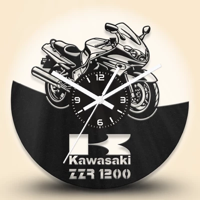 Kawasaki ZZ-R1200 motoros fa falióra
